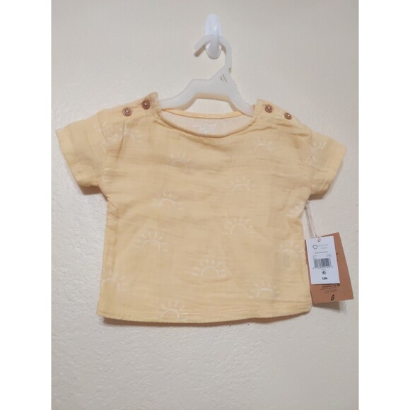 Toddler Romper Bubble Suit 12-18 Mo Cotton Shirt 12 Mo New - Picture 2 of 10